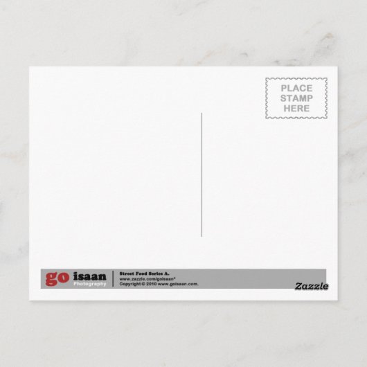 ウズラの卵 ポストカード (裏面)