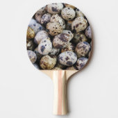 ウズラの卵 卓球ラケット (正面)