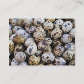 ウズラの卵 名刺 (裏面)