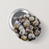 ウズラの卵 缶バッジ (正面&裏面)