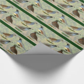 ウズラの四つ組 ラッピングペーパー (角)