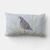 ウズラのLumbarの装飾用クッション ランバークッション (裏面)