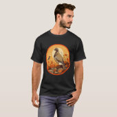 ウズラ ドワーフウズラ ブリーダー Tシャツ (正面フル)