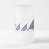 ウズラ フロストグラスビールジョッキ (中央)