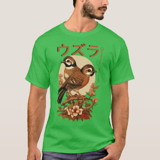 ウズラ Tシャツ