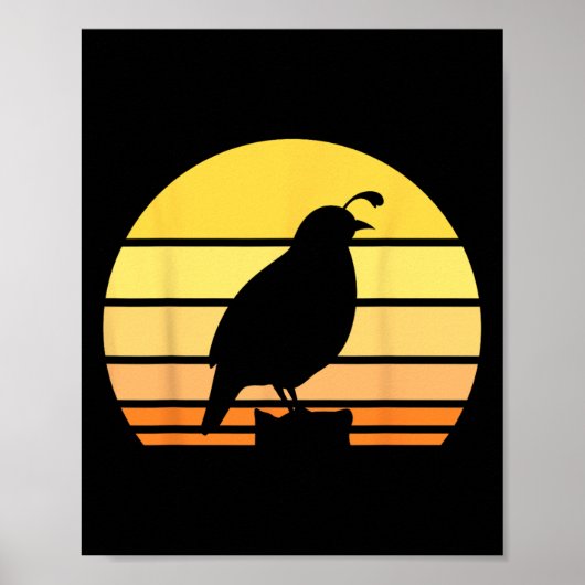 ウズリカッコいいアートメンズウィメンズバードハンターウズウズイルアッランド ポスター (正面)