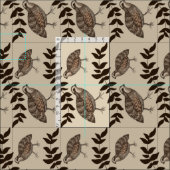 ウズール/秋 ファブリック (タイル)