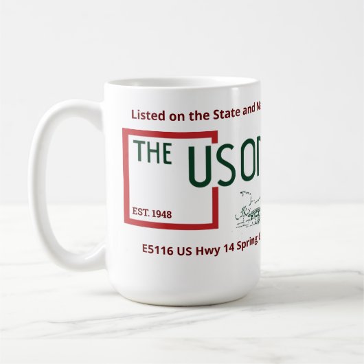 ウソニアインラテマグ コーヒーマグカップ (左)