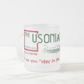 ウソニアインロゴ – マグカップ (正面左)