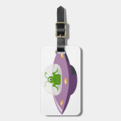 ウソ ラゲッジタグ (正面縦)