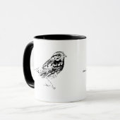 ウタスズメのコーヒー マグカップ (正面左)