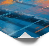 ウタンビレッジレイク – 風光明媚な自然ランドスケープアート ポスター (コーナー)