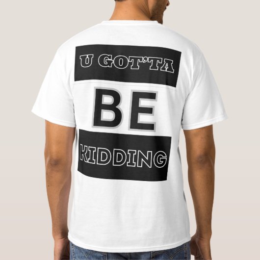 ウタ得ー Tシャツ (裏面)