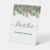 ウタ素朴ーベリーパイン結婚グリーン 台座サイン (正面)