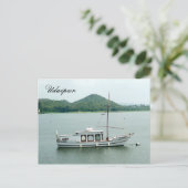 ウダイプル湖ボート ポストカード (スタンド正面)