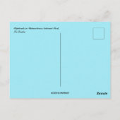 ウダワラワ国立公園の象スリランカ ポストカード (裏面)