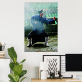 ウダンタイジプリント ポスター (ホームオフィス)