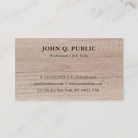 ウッカスタムドルックプロフェッショナルテンプレート 名刺 (裏面)