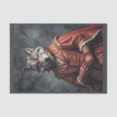 ウッサーウルフビクトリアンイン軍隊ユニフォーム 薄葉紙 (正面)