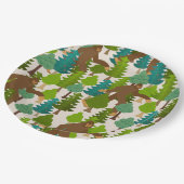 ウッズおもしろいの大足 ペーパープレート (アングル)