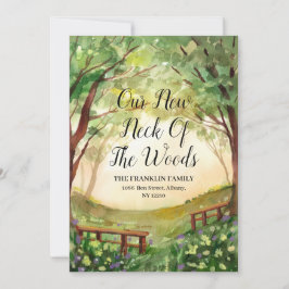 ウッズの新しい首の新しいアドレスの発表