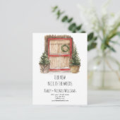 ウッズの新首の動きの発表 案内ポストカード (スタンド正面)