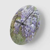 ウッズの藤 ラウンド壁時計 (傾斜)