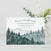 ウッズウォーターカラーの動きのアナウンス 招待状 (スタンド正面)