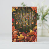 ウッズエディットオータム秋 サンキューカード (スタンド正面)