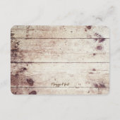 ウッズエバ素朴ーグリーンパイン詳細カード エンクロージャーカード (裏面)