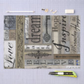 ウッズオブインスピレーションデコページティッシュペーパー 薄葉紙 (クラフト)