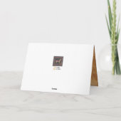 ウッズカードから感謝祭 シーズンカード (裏面)