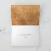 ウッズカードから感謝祭 シーズンカード (内部)