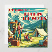 ウッズキャ学ンプでウンチする方法 シーズンカード (正面/裏面)