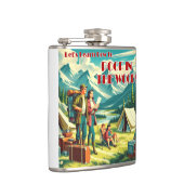 ウッズキャ学ンプでウンチする方法 フラスク (右)