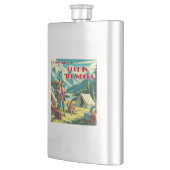 ウッズキャ学ンプでウンチする方法 フラスク (左)