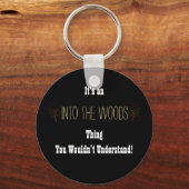 ウッズキーチェーンへ キーホルダー (正面)