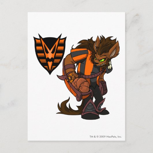 ウッズチーム幽霊のよく出るキャプテン1 ポストカード (正面)