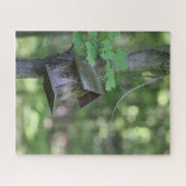 ウッズバードハウスで ジグソーパズル (横)