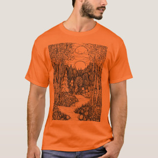 ウッズフォレスト自然Tシャツ Tシャツ