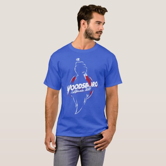 ウッズボロを訪れよう Tシャツ (正面フル)
