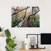 ウッズポスターを歩く ポスター (ホームオフィス)