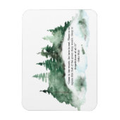 ウッズミ来ア引用文林へ マグネット (縦)