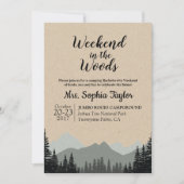 ウッズ招待状 招待状 (正面)