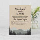 ウッズ招待状 招待状 (スタンド正面)