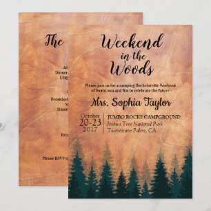 ウッズ招待状 招待状