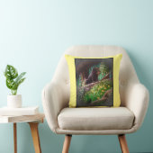 ウッズ枕でクマを抱え クッション (椅子)