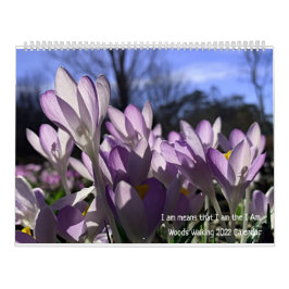 ウッズ歩く2022カレンダー カレンダー