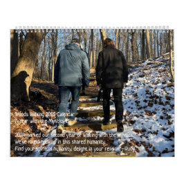 ウッズ歩く2025カレンダー カレンダー