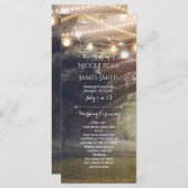 ウッズ素朴魅惑の森&ライトプログラム プログラム (正面/裏面)